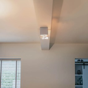 Spot inteligent alb dreptunghiular cu 2 lumini, incluzând 2 Wifi GU10 111mm - Box