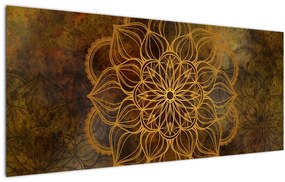 Tablou - Mandala bucuriei (120x50 cm)