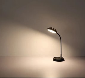 Globo 58496S - Lampă de birou LED tactilă reglabilă KIRK LED/12W/230V, neagră