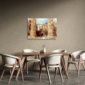 Tablou pe sticlă - Erechtheion, Atena, Grecia (70x50 cm)