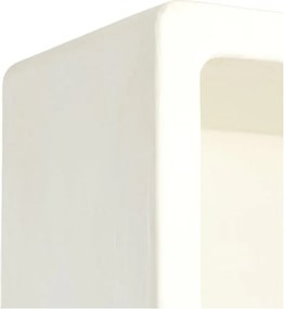 Bibliotecă crem 60x190 cm Naluno – Light &amp; Living