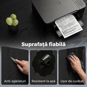 HOMCOM Suport Imprimantă cu Raft de Depozitare, 50x50x52.5 cm, Alb | Aosom Romania