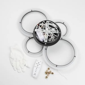 Lustră LED dimabilă aplicată Brilagi ORBITS LED/50W/230V 3000-6500K + telecomandă