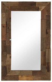 Oglinda, 50 x 80 cm, lemn masiv reciclat 1, 50 x 80 cm