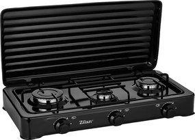 Aragaz cu 3 ochiuri ZILAN ZLN0032N,culoare negru utilizare numai GPL butelie,