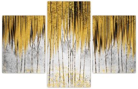 Tablou - Linii de aur (90x60 cm)