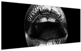 Tablou - Buze lucioase (120x50 cm)