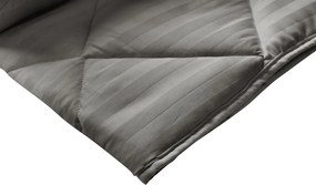 Pilota Alcam Damasc Grey 180x200 cm, umplutura cu bambus, 300 g/mp