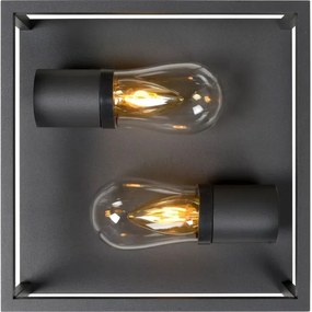 Plafonieră pentru baie Lucide 27100/02/30 CARLYN 2xE14/6W/230V IP54