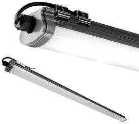 Corp de iluminat LED pentru corpuri de bucătărie LED/60W/230V 6000K 120 cm IP65 negru