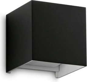 Aplica LED exterior ambientala IP54 ATOM AP D10 NERO 4000K