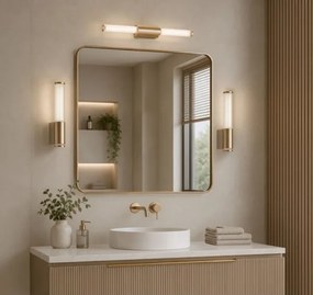 Rabalux 75104 - Iluminare LED pentru oglindă de baie CALYN LED/8W/230V IP44 auriu