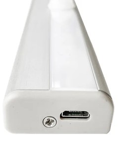 Corp de iluminat LED cu senzor de miscare, reincarcabil, lumina rece