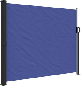 vidaXL Copertina laterală retractabilă, albastru, 160x500 cm