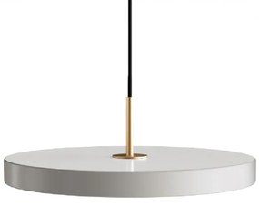 Lustra LED design scandinav Asteria medium - nuance mist/ auriu