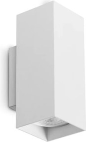 Aplica de perete LOOK AP2 SQUARE D60 H150 BIANCO