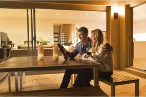 Ledvance - Aplica de exterior LED RGB SMART + CURVE LED/9W/230V IP44