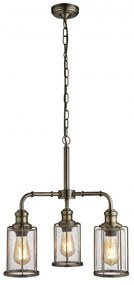 Lustra rustica design traditional Pipes 3L 1163-3AB SRT