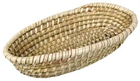 Coș oval iarbă de mare, 34 x 18 x 7 cm