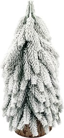Decor cu brad inzapezit FROSTY, 30cm