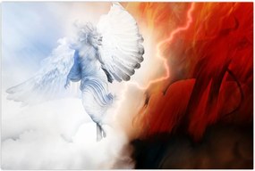 Tablou - Binele și răul (90x60 cm)