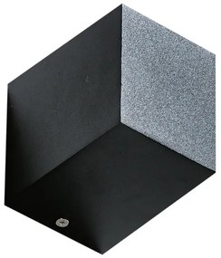 Aplică de exterior RIMINI 1xGU10/35W/230V IP54 pătrată Azzardo AZ4267