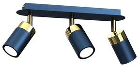 Spot Brilagi POKER 3xGU10/25W/230V albastru