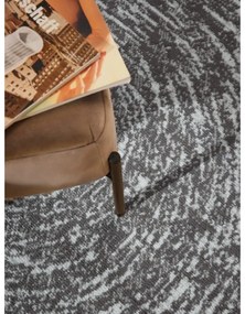 Covor gri-crem rotund ø 120 cm Gloria Cavallo – Hanse Home