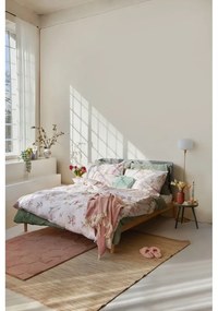 Lenjerie de pat din bumbac pentru pat dublu Bonami Selection Blush, 200 x 220 cm