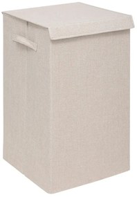 Cos rufe Concret Crem, poliester, 37 x 36.5 x H 60 cm, 74 litri, 2 compartimente