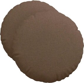 vidaXL Perne de Șezut 2 pcs Maro Ø50 x 19 cm țesătură