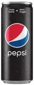 Pepsi MAX Zero Zahar 330ml