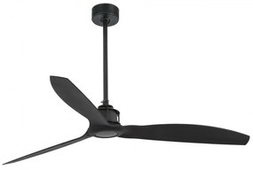 Ventilator de tavan cu telecomanda design modern JUST FAN negru