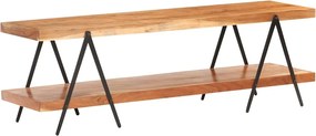 vidaXL Comodă TV, 160 x 40 x 50 cm, lemn masiv de acacia