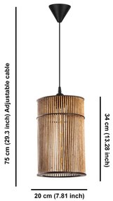 Lustra Cylinder Cage Antic