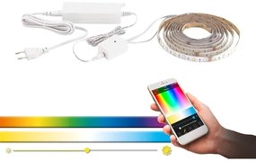 Bandă LED RGBW dimabilă 8m LED/24W/24/230V 2700-6500K Eglo 99687