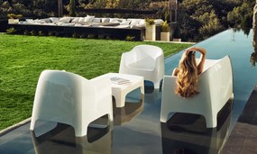 Set de 4 Masute de cafea moderne de exterior / interior design premium SOLID COFFEE TABLE Vondom