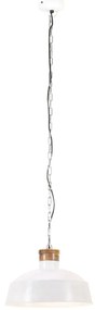 Lampa suspendata industriala, alb, 42 cm, E27 Alb,    42 cm, 1, Alb