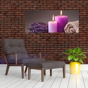 Tablou cu produsele spa (120x50 cm)