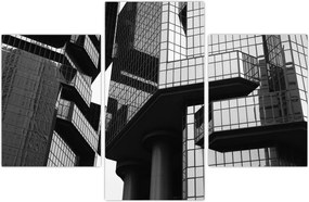 Tablou - Cladiri de sticlă (90x60 cm)