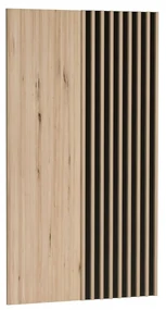 Panou de perete Matilda SG10+11 (Stejar artisan + Stejar artisan + Negru). 1059977