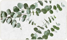 Covor alb/verde 45x75 cm Stevia – douceur d'intérieur