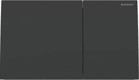 Geberit 115.622.14.1 - Placă de acționare Sigma70, 25 x 14,6 cm, negru mat