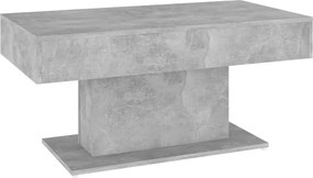 vidaXL Măsuță de cafea, gri beton, 96x50x45 cm, lemn prelucrat