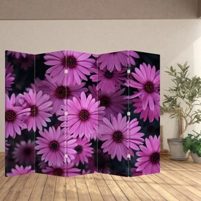 Paravan - Florile roz (210x170 cm)