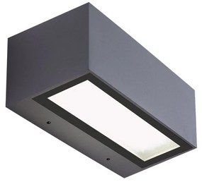 Aplica LED iluminat exterior ambiental IP65 Fannel gri