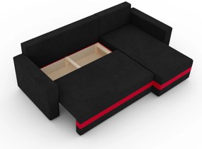 Coltar Safino (negru + rosu) (D). 1042617