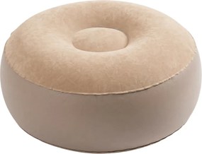 Fotoliu gonflabil cu taburet RESTIO 86x88 cm, bej