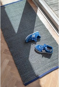 Covor tip traversă verde închis din iută 70x150 cm Notes – Mette Ditmer Denmark