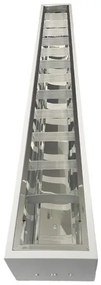 Corp de iluminat fluorescent T8 2xG13/18W/230V 120 cm alb